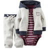 Winter Clothes Bodysuit Cotton Clothing Sets